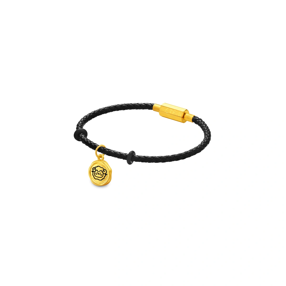 Goat & Horse 999 Gold pendant