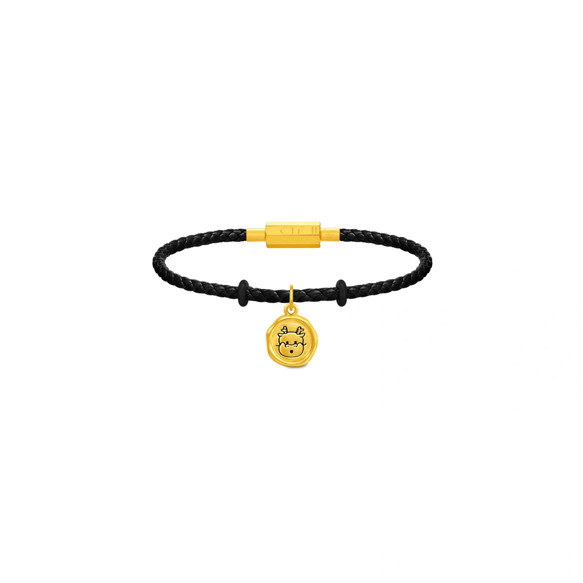 Dragon & Rooster 999 Gold pendant