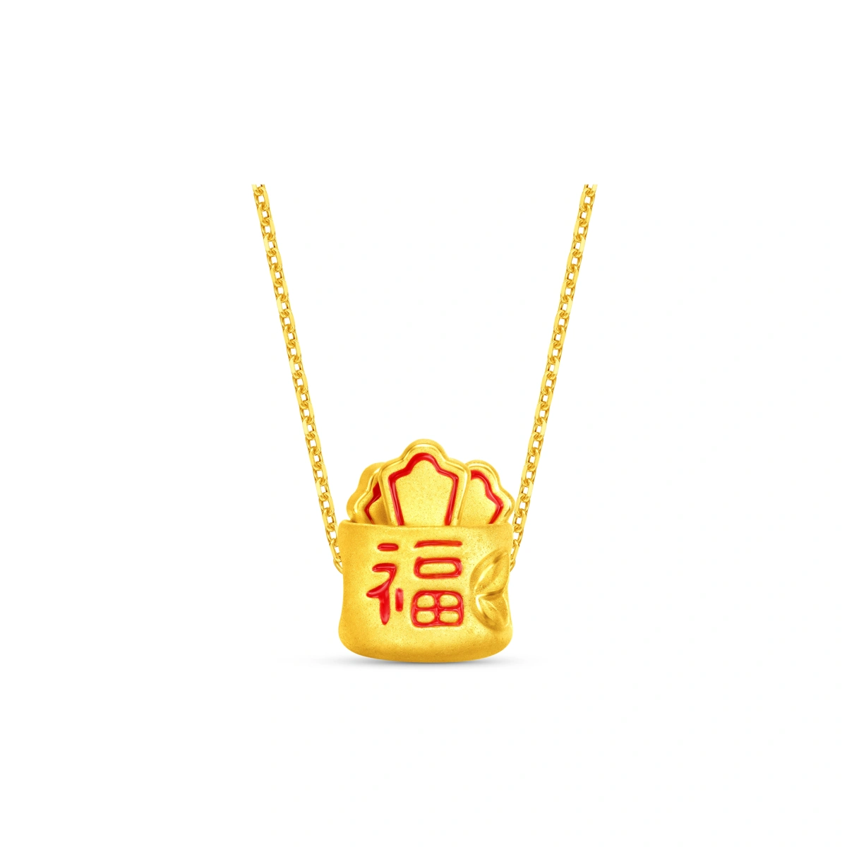 999 Gold charm