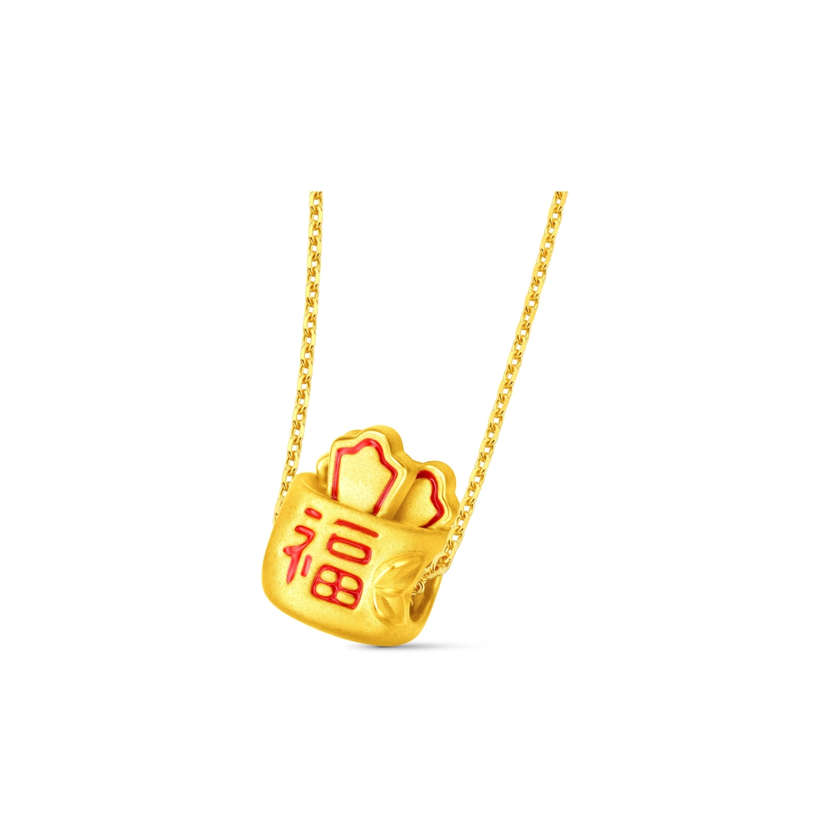 999 Gold charm