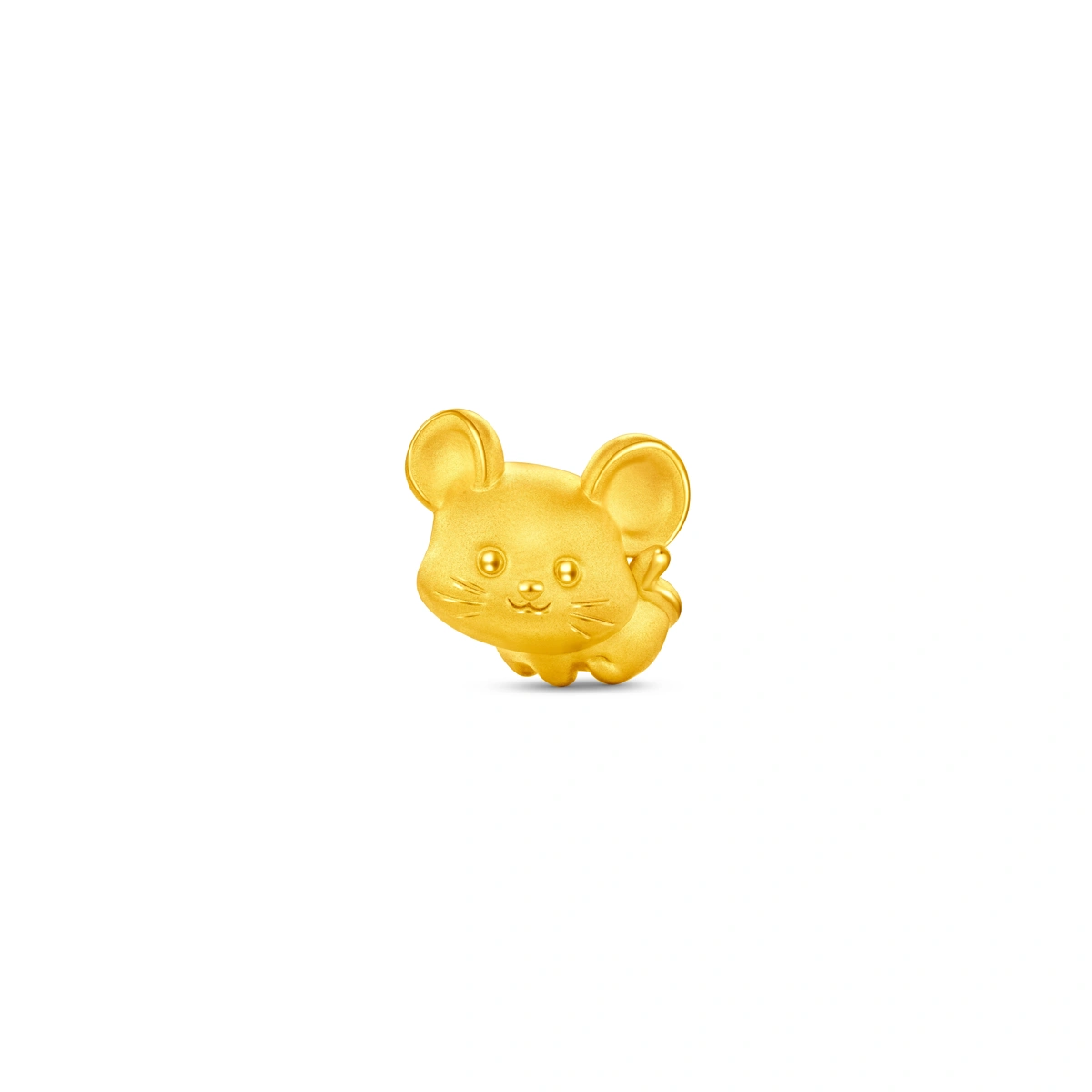 Rat 999 Gold charm