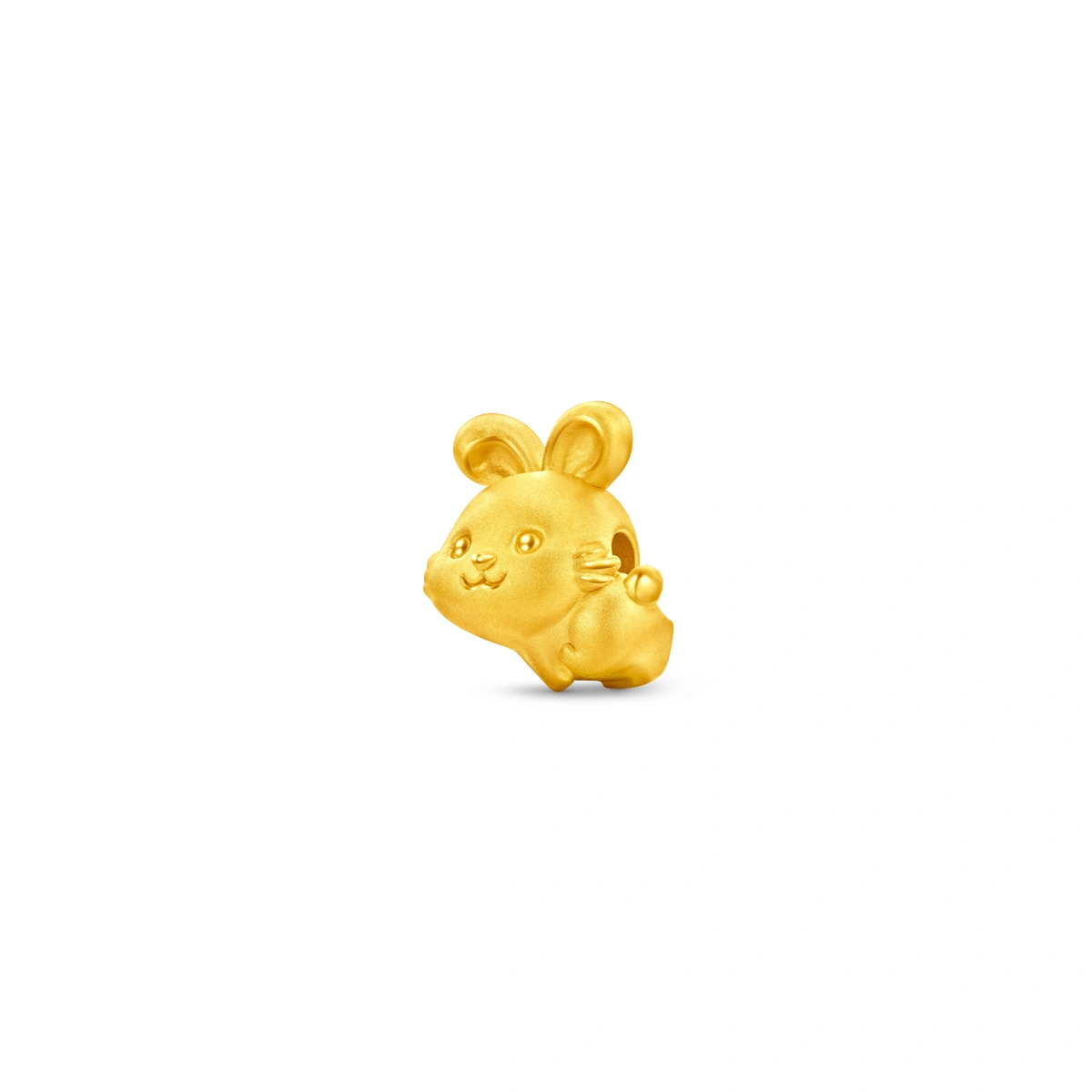 Rabbit 999 Gold charm