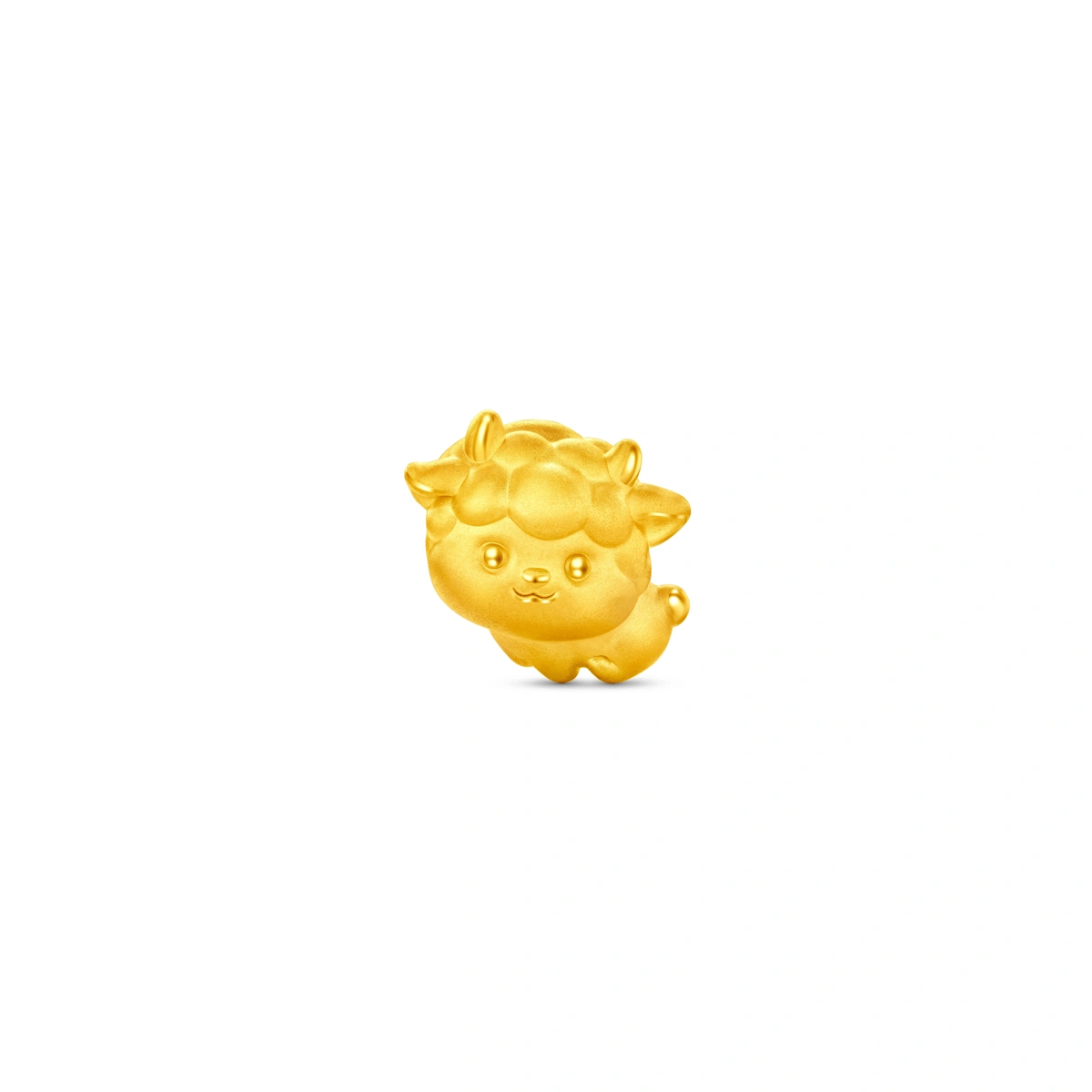 Goat 999 Gold charm
