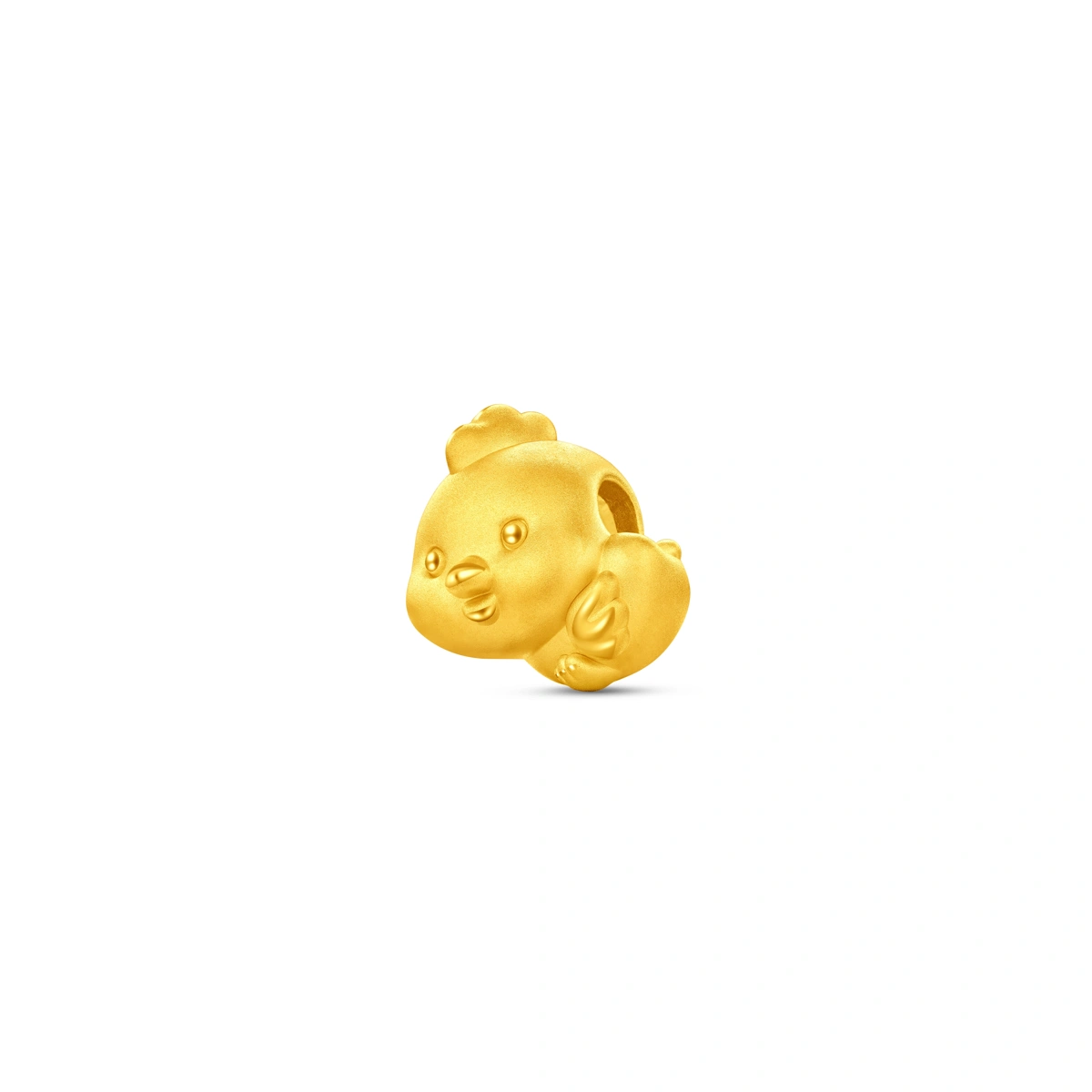 生肖雞999足金工藝精品串飾
