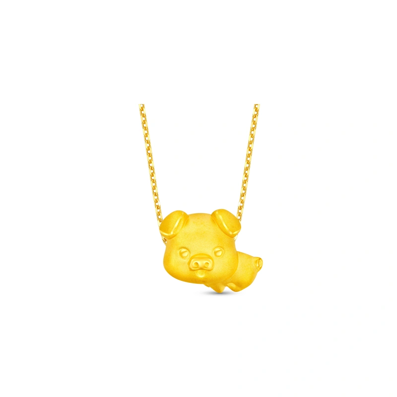 Pig 999 Gold charm