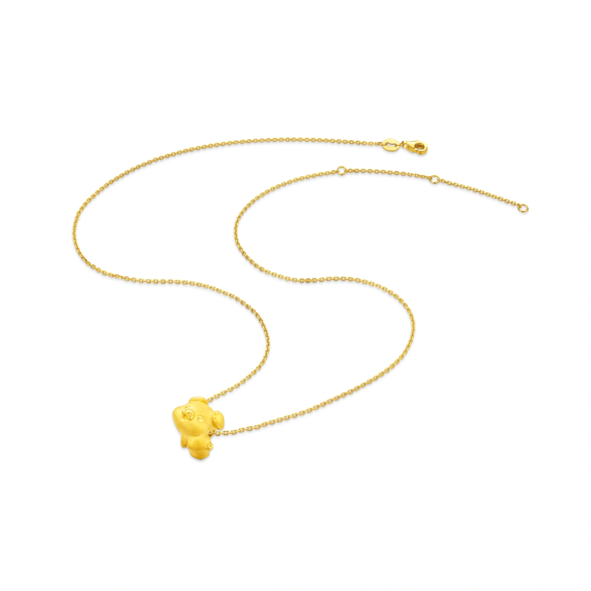 Pig 999 Gold charm