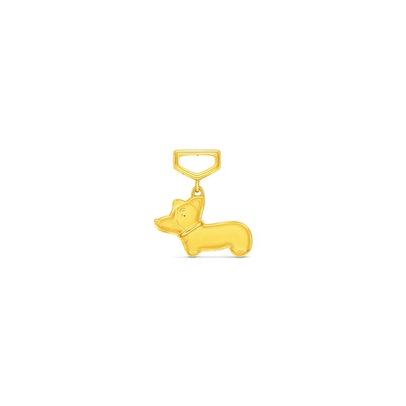 Corgi 999 Gold pendant
