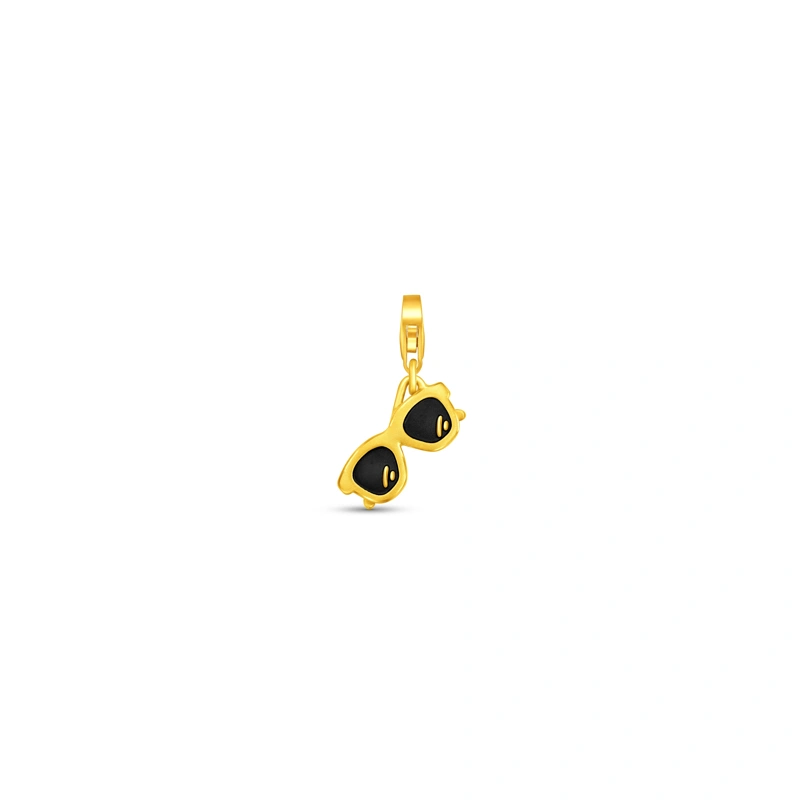 Sunglasses 999 Gold pendant