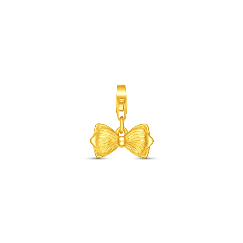 Ribbon 999 Gold pendant