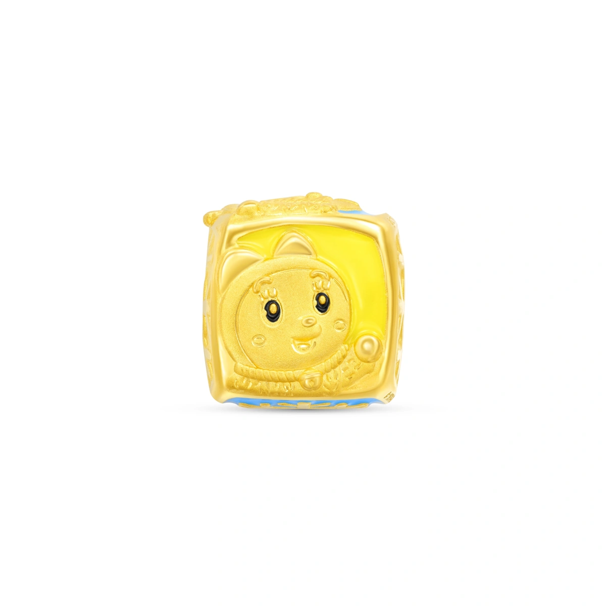 冬日系列 – 多啦A夢骰子造型999足金工藝精品串飾