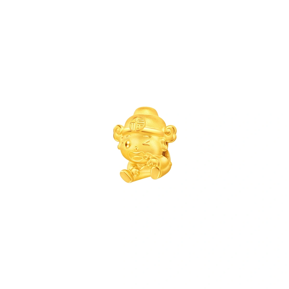 God of Fortune 999 Gold charm