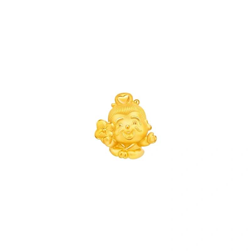 God of Love & Marriage 999 Gold charm