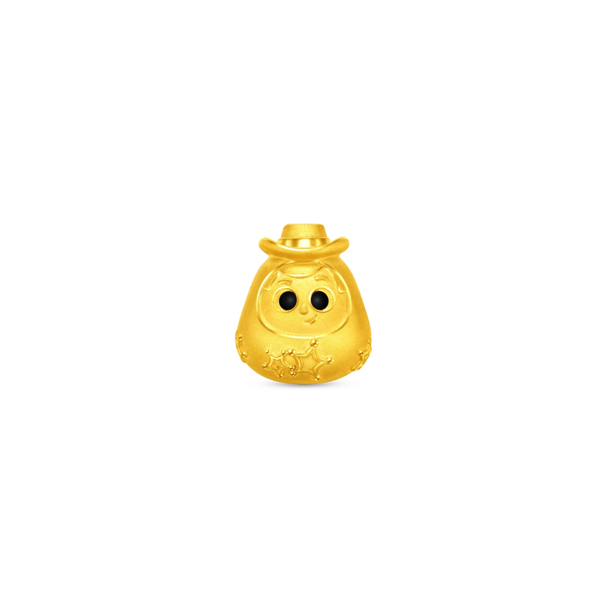 999 Gold charm