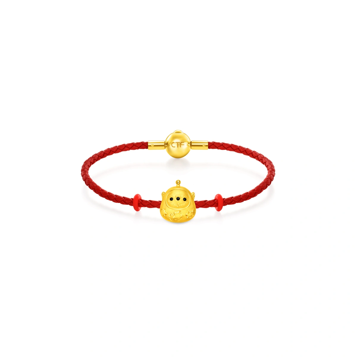 三眼仔999足金工藝精品串飾