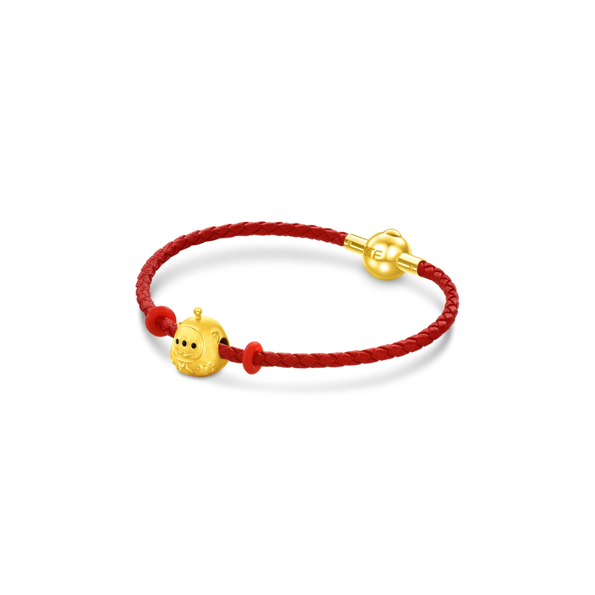 三眼仔999足金工藝精品串飾