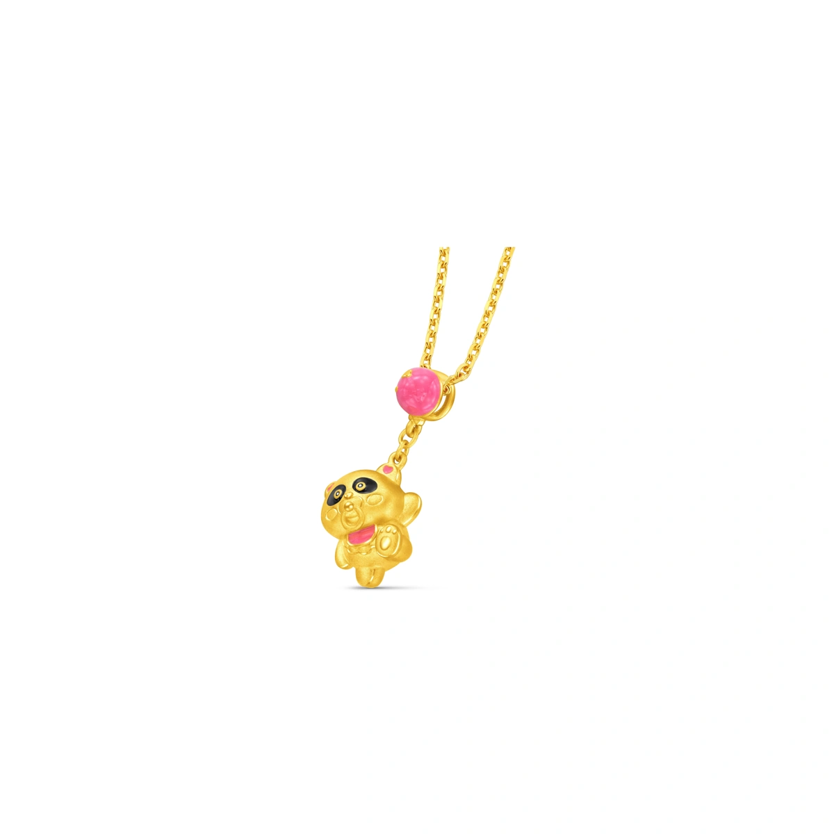 Panda 999 Gold pendant
