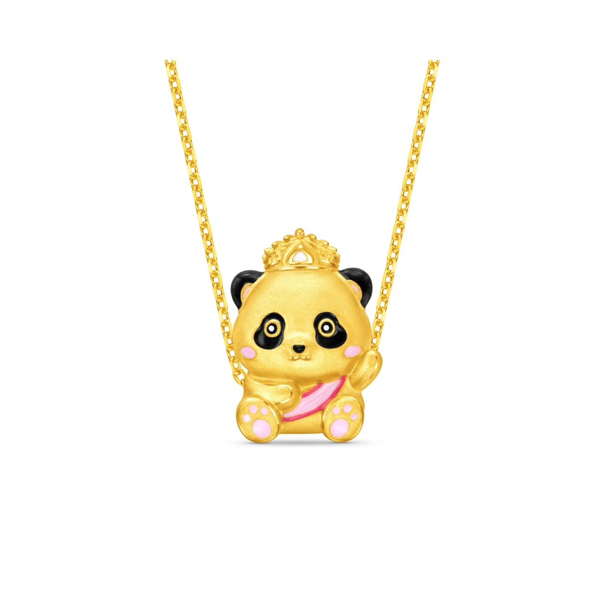 熊貓999足金工藝精品串飾