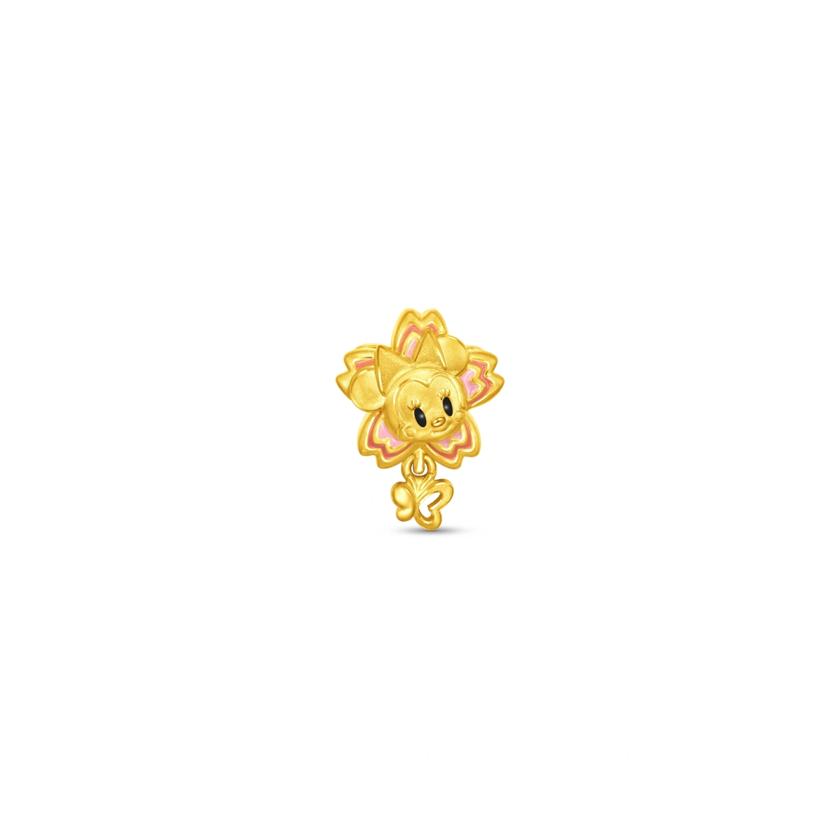 Cherry Blossoms Collection - Minnie Mouse 999 Gold charm