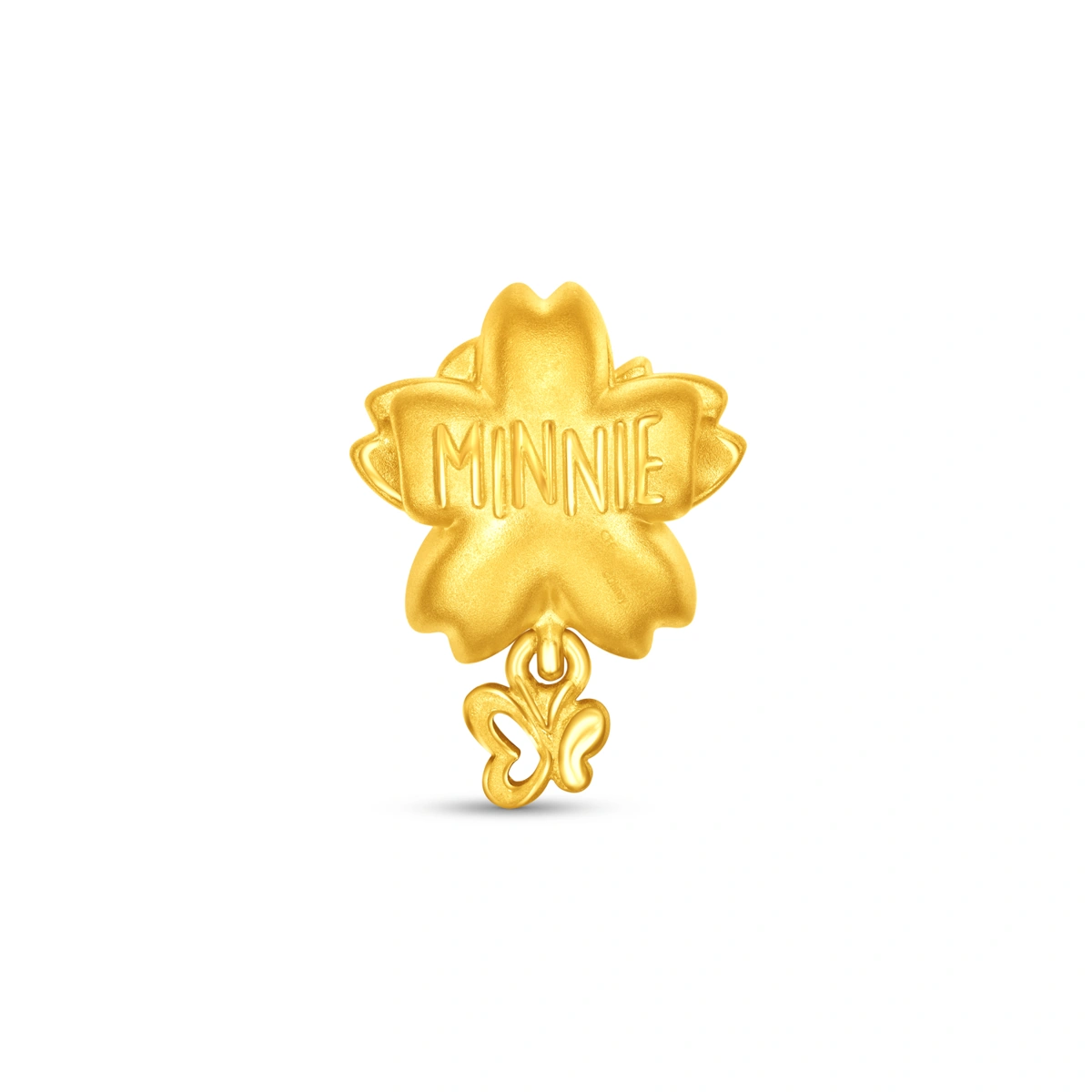 櫻花主題 - 米妮老鼠999足金工藝精品串飾