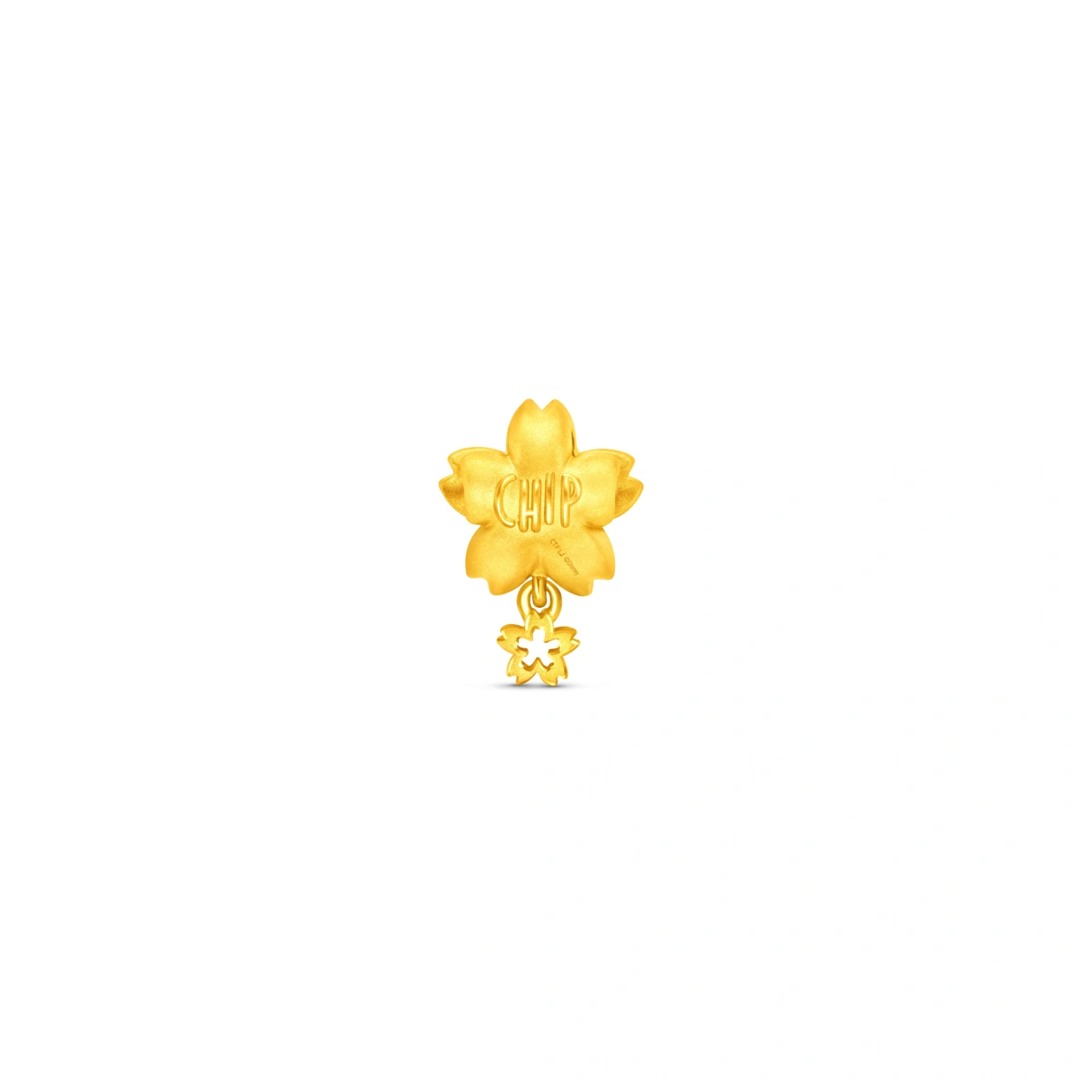 Cherry Blossoms Collection - Chip 999 Gold charm