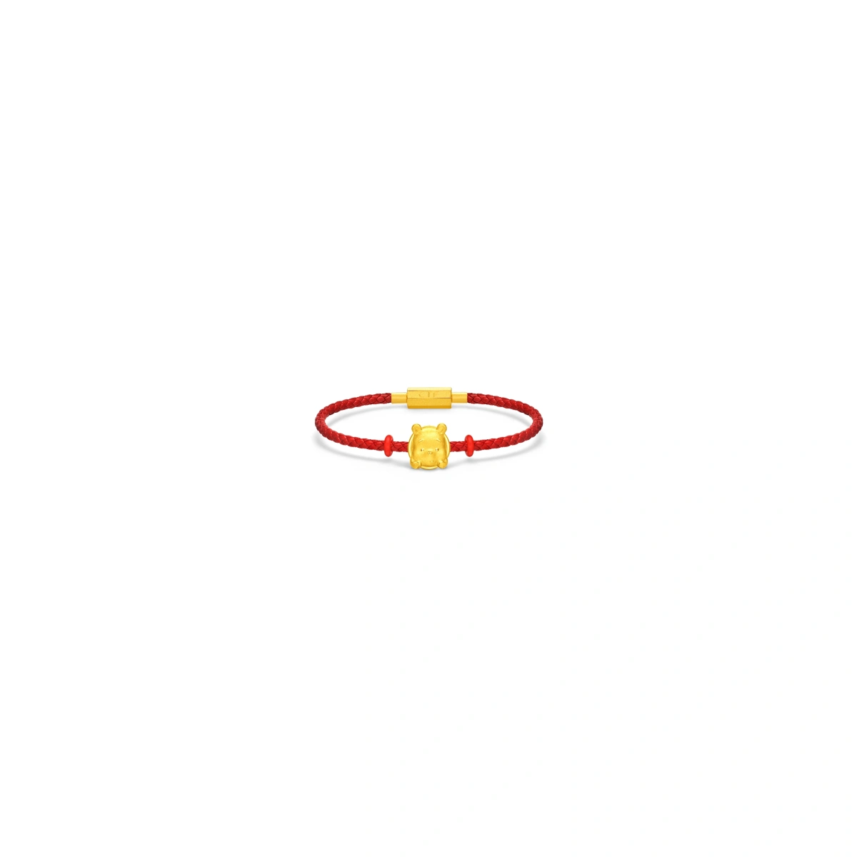 Winnie The Pool 999 Gold charm