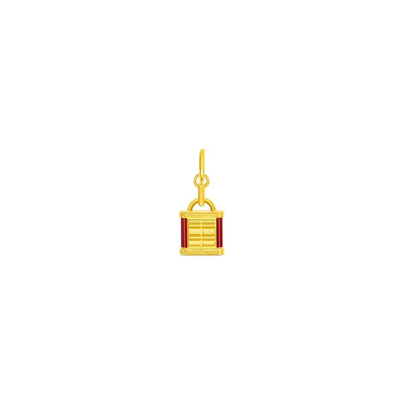 999 Gold pendant