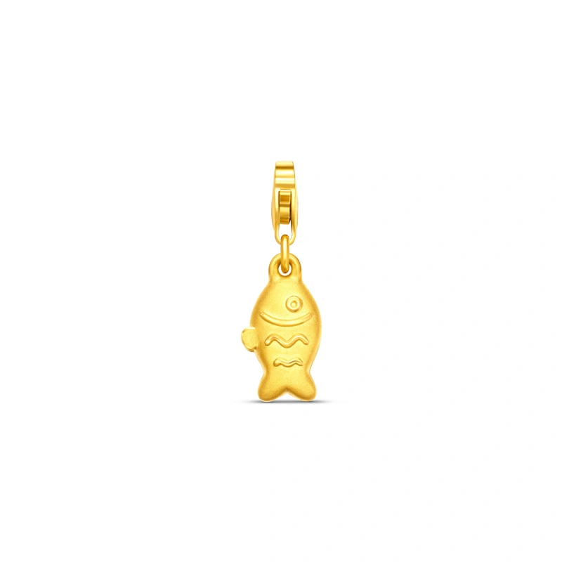 Fish 999 Gold pendant