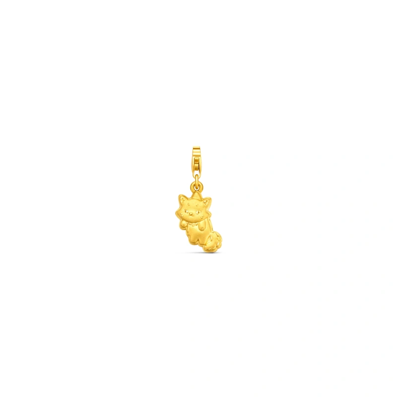 999 Gold pendant