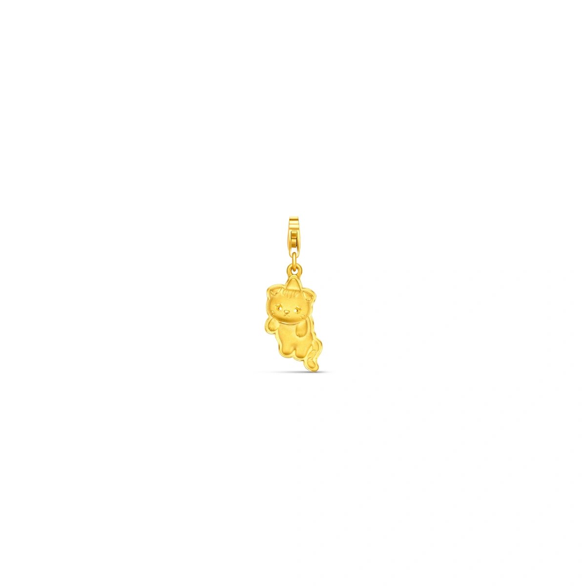 Scottish Fold 999 Gold pendant