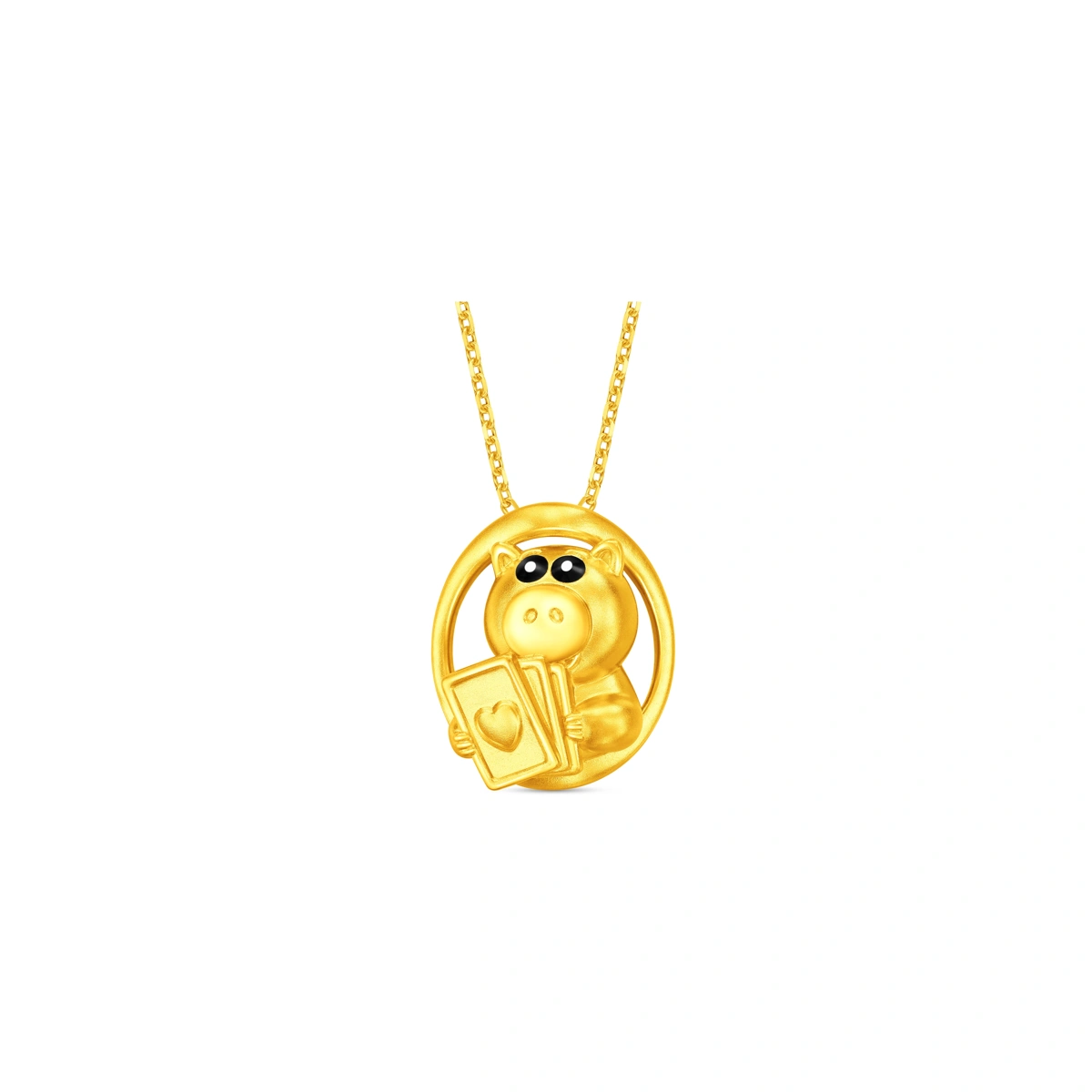 火腿999足金工藝精品吊墜
