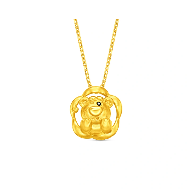 勞蘇999足金工藝精品吊墜