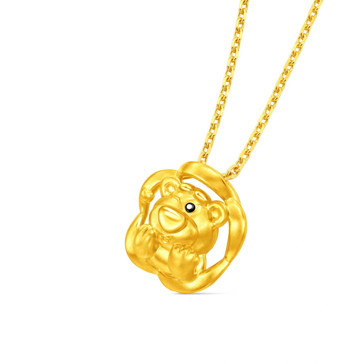 勞蘇999足金工藝精品吊墜