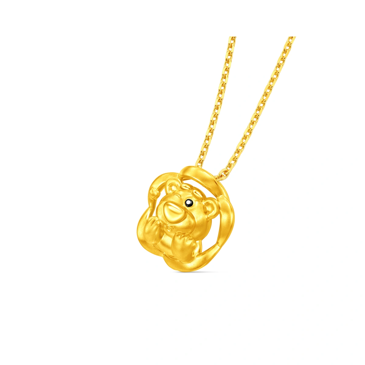 勞蘇999足金工藝精品吊墜