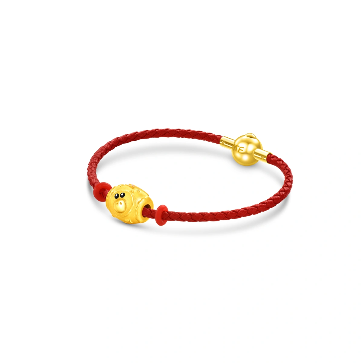 火腿999足金工藝精品串飾