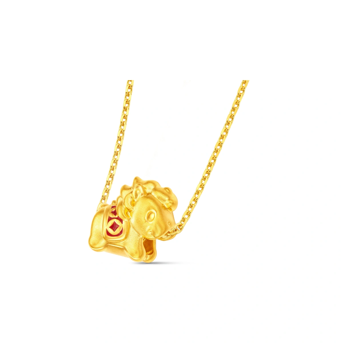 999 Gold charm