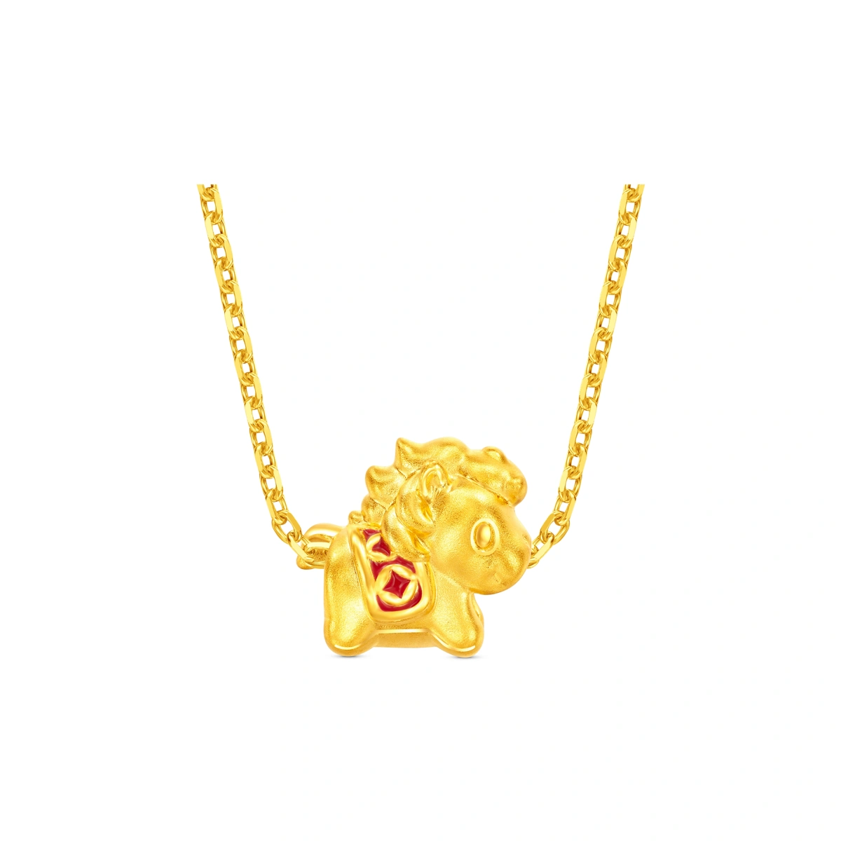 999 Gold charm