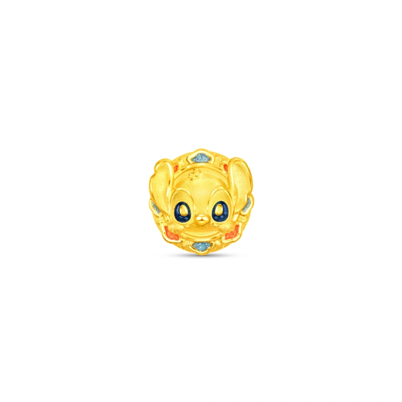 999 Gold charm