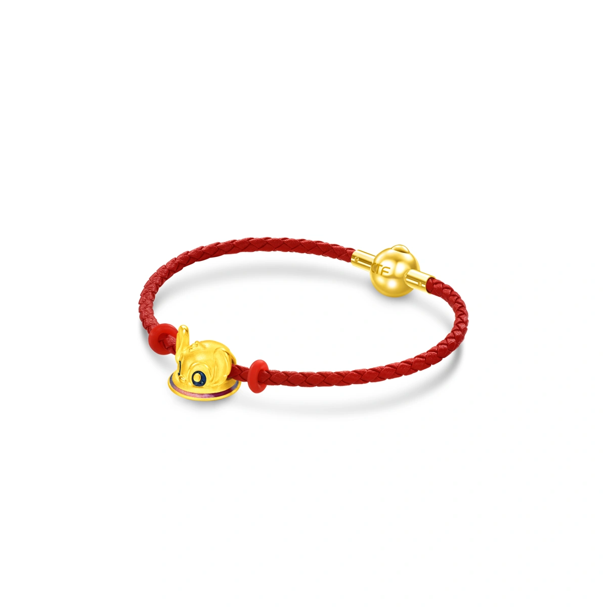 Stitch 999 Gold charm