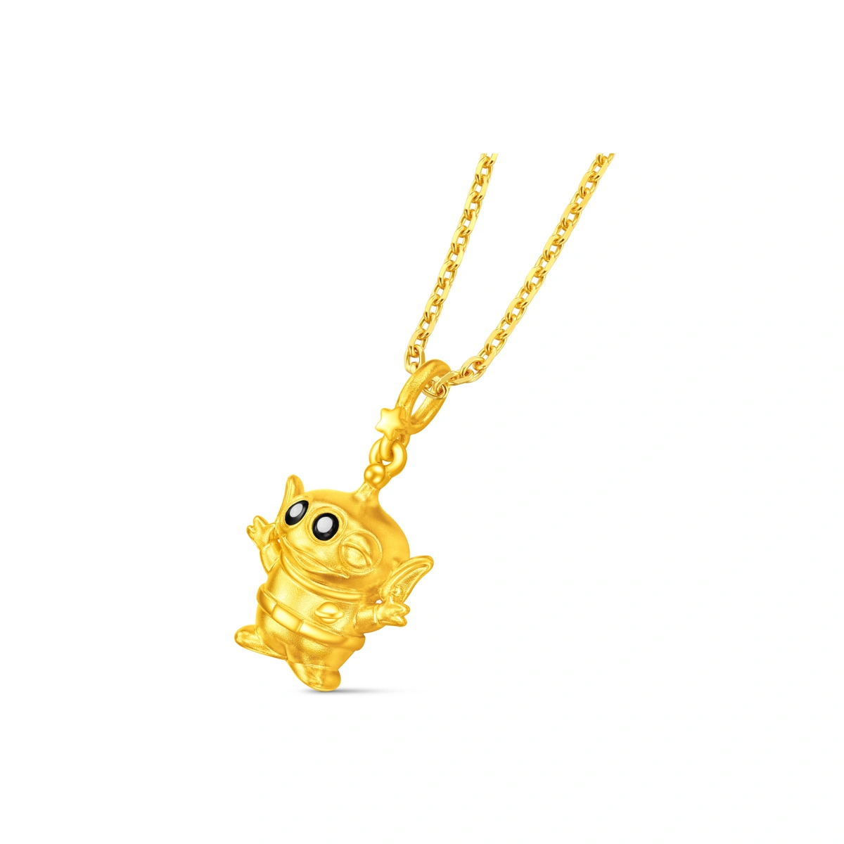 Alien 999 Gold pendant