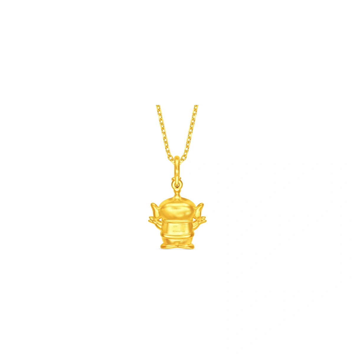 Alien 999 Gold pendant