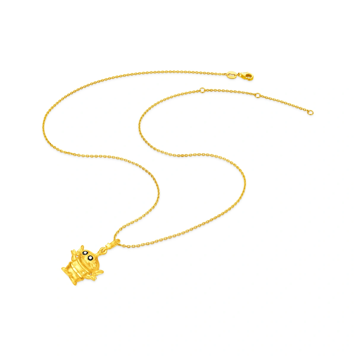 Alien 999 Gold pendant