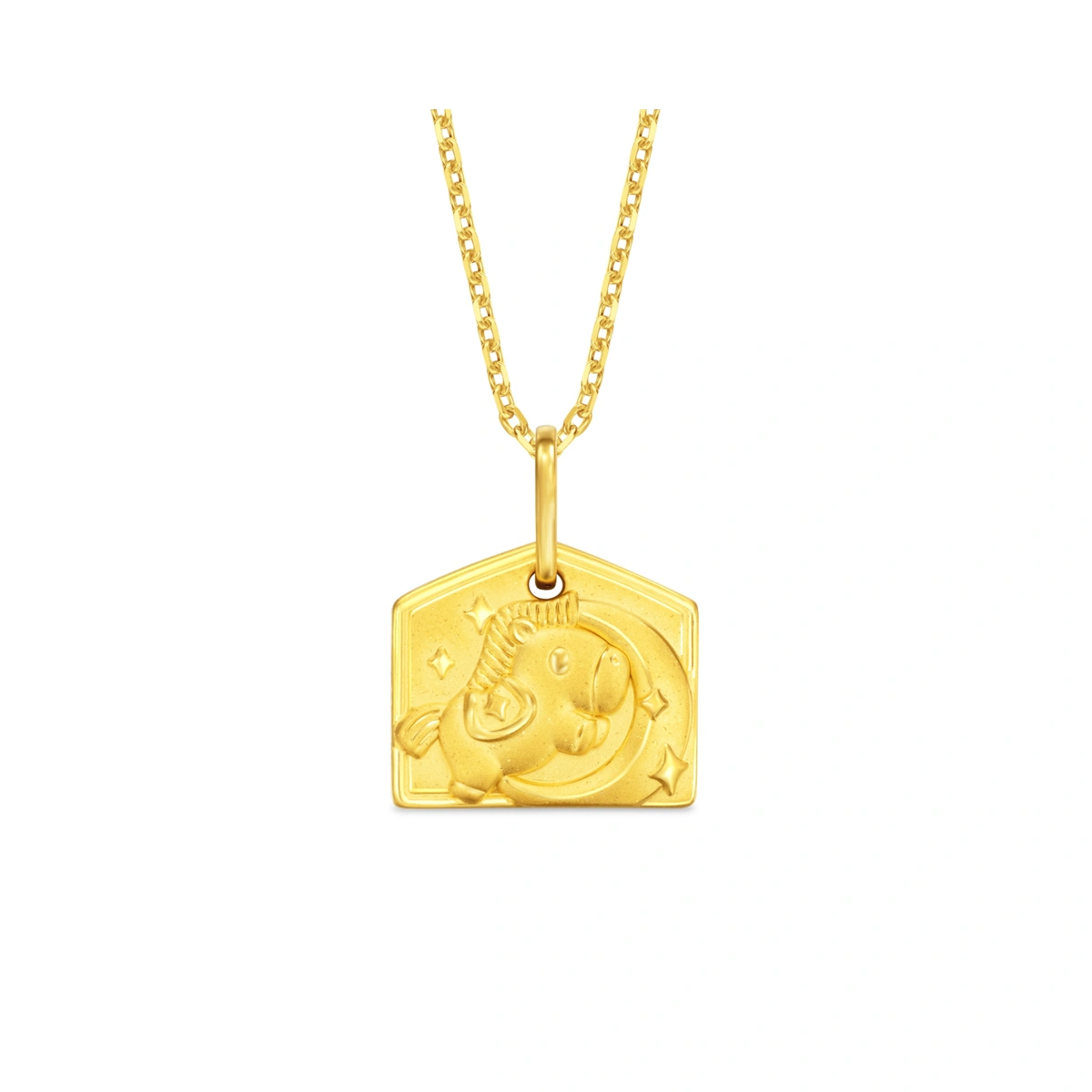 祈願成真繪馬999足金工藝精品吊墜