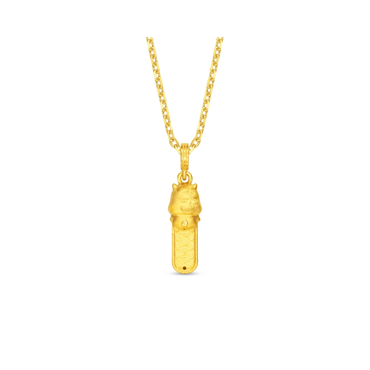 Auspicious Sign 999 Gold pendant
