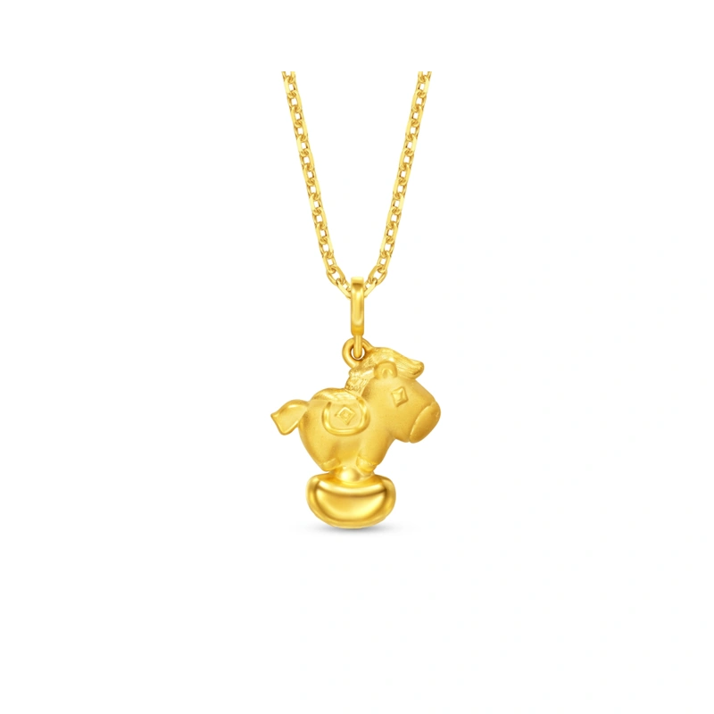 999 Gold pendant