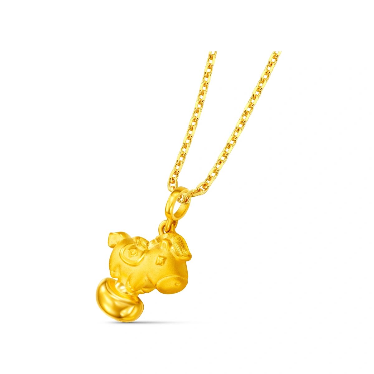 999 Gold pendant