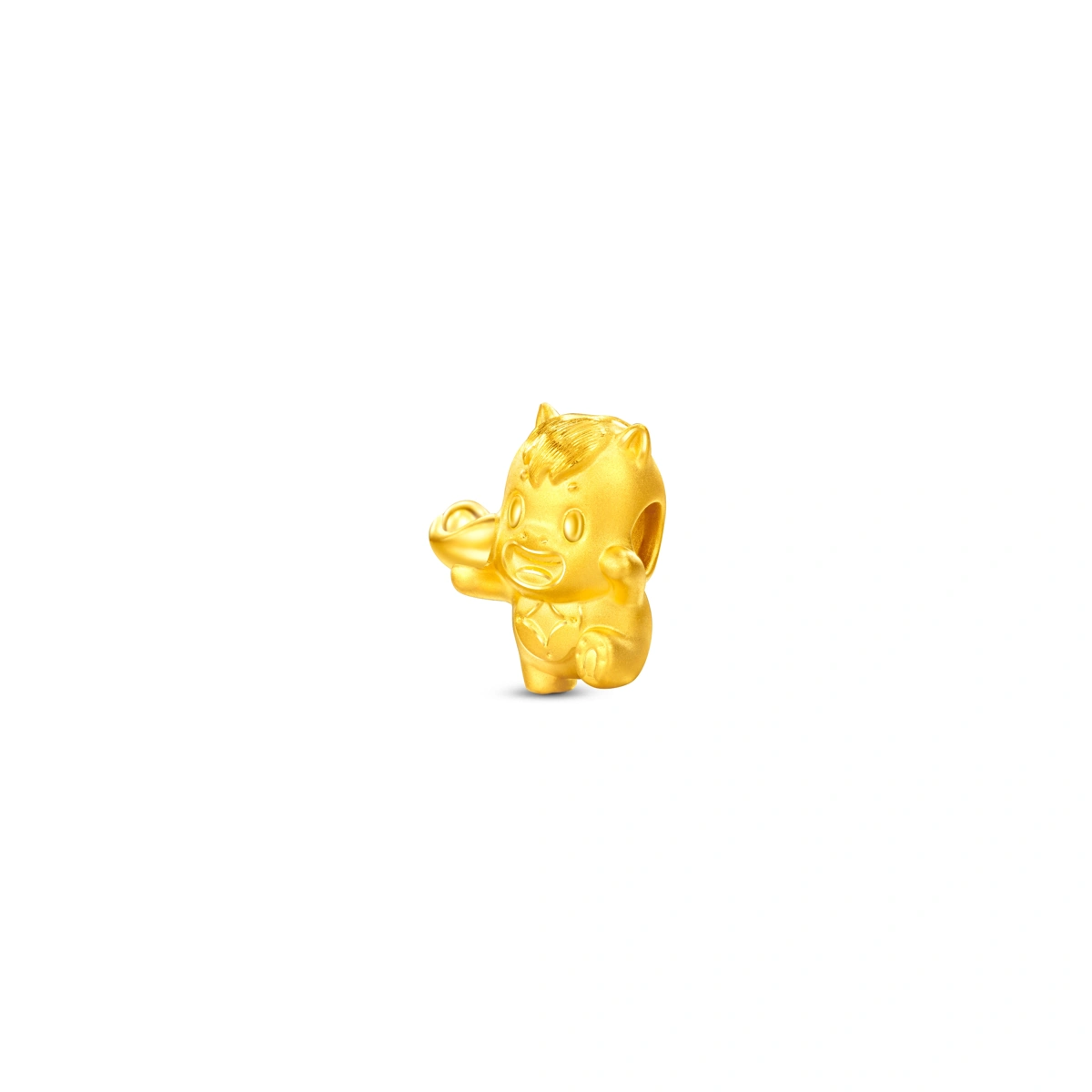 999 Gold charm