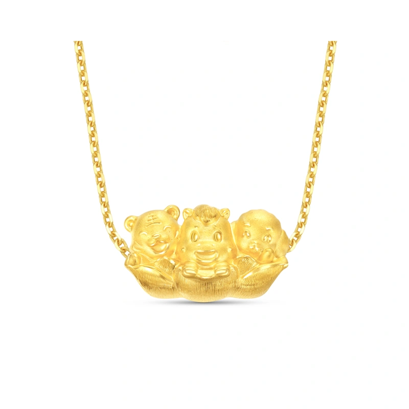 999足金工藝精品串飾