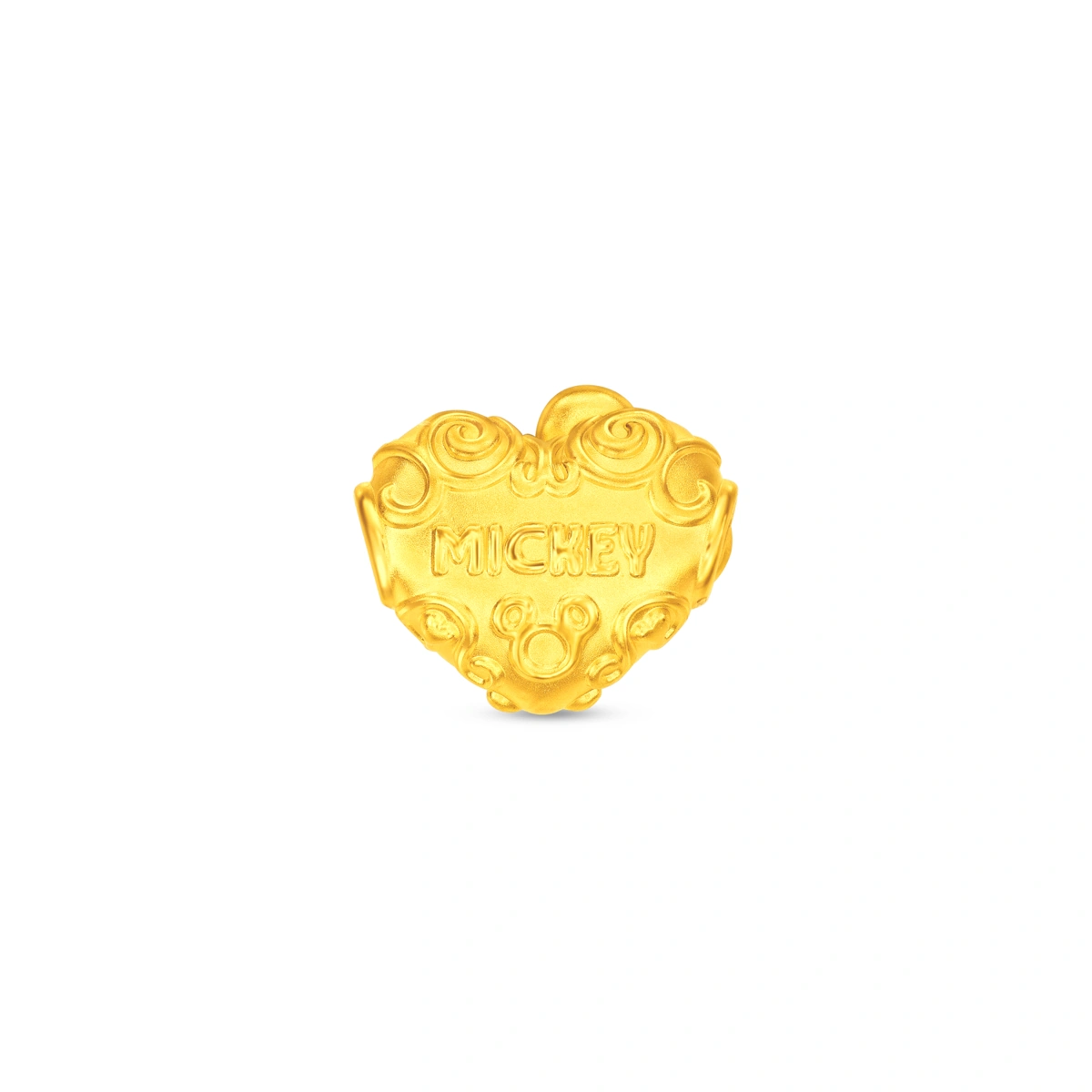 Mickey Mouse 999 Gold charm