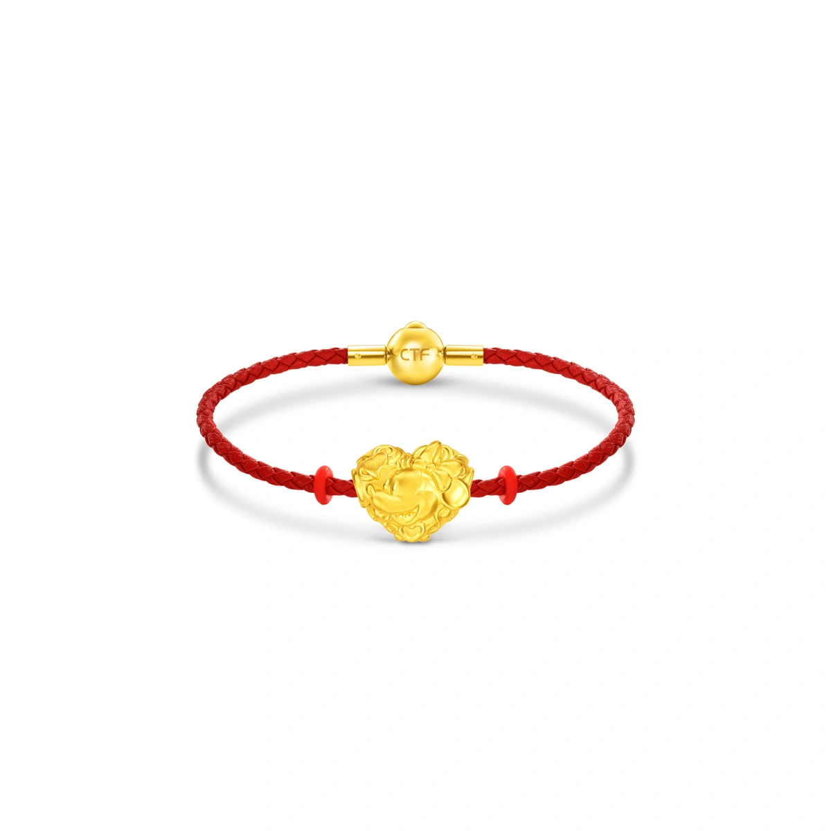 米妮老鼠999足金工藝精品串飾