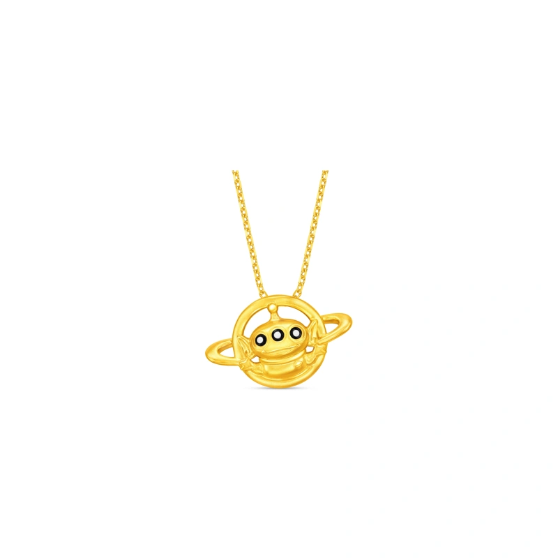 999 Gold pendant